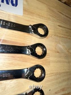 Armstrong 7 Piece Reversible Ratcheting Wrench Set 3/8-3/4 SAE