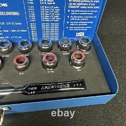 Armstrong Eliminator #16-090- 19pc Ratchet System SAE & Metric NOS (st1029)