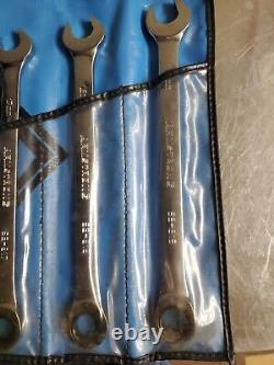 Armstrong Industrial 9pc Long Metric Ratcheting Combination Wrench Set USA