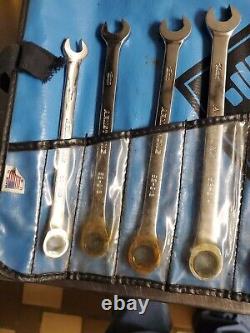 Armstrong Industrial 9pc Long Metric Ratcheting Combination Wrench Set USA