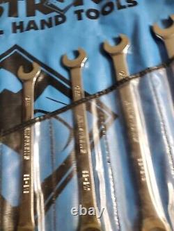 Armstrong Industrial 9pc Long Metric Ratcheting Combination Wrench Set USA