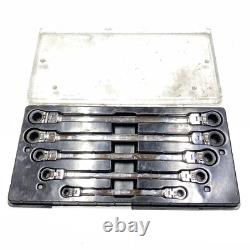 BH918 Steelman Pro Ratcheting Wrench Set Metric Flex Head Reversible BROKEN 17mm