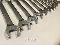 BLUE POINT by SNAP ON 12Pc Metric Ratchet Flex Head Combo Wrench SetBOERMF712A