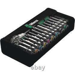 BRAND NEW Wera 05004016001 8100 SA 6 Zyklop Metric 28 Piece 1/4 Ratchet Set