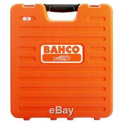 Bahco S106 1/4 & 1/2in 106 Piece Socket, Ratchet +Combination Spanner Set In Case