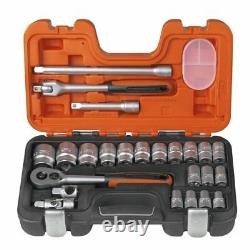 Bahco S240 1/2 Drive 24 Piece Metric Socket Set 10 32mm