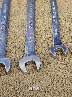 Blackhawk Proto BW1400 Ratchet Ratcheting Wrench Set Combination Sae 3/4 5/16