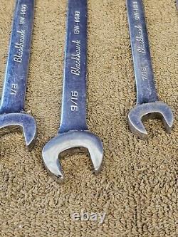 Blackhawk Proto BW1400 Ratchet Ratcheting Wrench Set Combination Sae 3/4 5/16