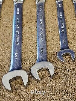 Blackhawk Proto BW1400 Ratchet Ratcheting Wrench Set Combination Sae 3/4 5/16