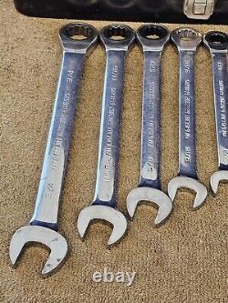 Blackhawk Proto BW1400 Ratchet Ratcheting Wrench Set Combination Sae 3/4 5/16
