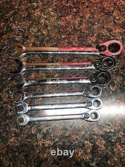 Blue Point 6 pc Ratcheting Wrench Set 3/8-3/4 (LOOK)