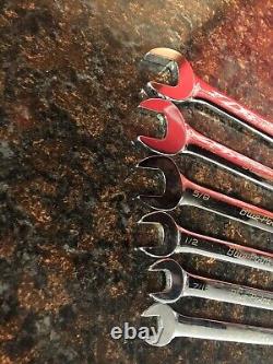 Blue Point 6 pc Ratcheting Wrench Set 3/8-3/4 (LOOK)