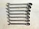 Blue Point 7pc Sae 15° Offset Ratcheting Box/open End Set (3/8-3/4)