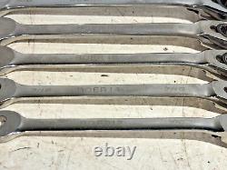 Blue Point 7pc SAE 15° Offset Ratcheting Box/Open End Set (3/8-3/4)