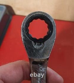 Blue-Point 8 Piece Short Reversible Ratcheting Wrench Set BOER708 READ PLS