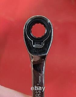 Blue-Point 8 Piece Short Reversible Ratcheting Wrench Set BOER708 READ PLS