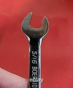 Blue-Point 8 Piece Short Reversible Ratcheting Wrench Set BOER708 READ PLS