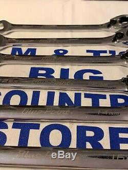 Blue Point 8pc 12-Point Metric Ratcheting Wrench Set 9-19mm BOERM