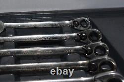 Blue Point 8pc 12-Point SAE Ratcheting Combination Wrench Set 5/16-3/4 BOER D-1