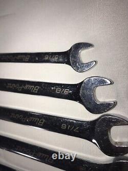 Blue-Point 8pc 5/16-3/4 12-Point 15° Offset Flex-Head Ratcheting Wrench Set
