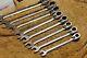 Blue Point Boer708 8 Pc Ratcheting Wrench Set 5/16 3/4 Great Condition