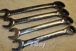 Blue-Point BOERM704 12-point box Ratchet Wrench 4-pc SET 21 22 24 25 mm