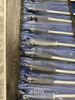 Blue Point BOERMFLCG712 Ratchet Wrench Set Metric Locking Flex Handled 8mm-19mm