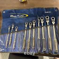 Blue Point BOERMFLCG712 Ratchet Wrench Set Metric Locking Flex Handled 9mm-19mm