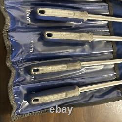 Blue Point BOERMFLCG712 Ratchet Wrench Set Metric Locking Flex Handled 9mm-19mm