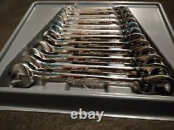 Blue Point By Snapon Tools 12pc Reversible Ratcheting Wrench Set METRIC