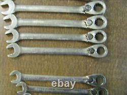 Blue Point Metric BOERM 12 PC Ratchet Wrench Set 21mm- 8mm missing 11mm