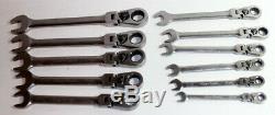 Blue Point Metric Box Flex-head Ratcheting Wrench 11pc Set BOERMF sold X Snap On