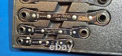 Blue Point RBZM605 5 pc 12Pt METRIC Latch-On 0° Offset Ratcheting Box Wrench Set