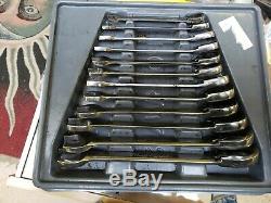Blue Point Ratchet Wrench Set In Tray 8mm-19mm