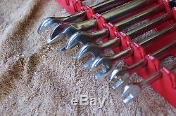 Blue Point STANDARD Ratcheting Wrench set 7pcs BOER708 by snap on 3/8 3/4