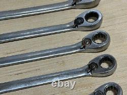 Blue-Point Tools 10pc Metric 8mm-19mm Reversible Ratcheting Wrench Set, 12 Point