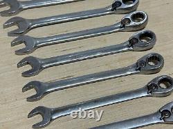 Blue-Point Tools 10pc Metric 8mm-19mm Reversible Ratcheting Wrench Set, 12 Point