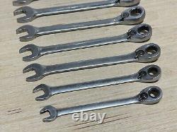 Blue-Point Tools 10pc Metric 8mm-19mm Reversible Ratcheting Wrench Set, 12 Point