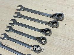 Blue-Point Tools 10pc Metric 8mm-19mm Reversible Ratcheting Wrench Set, 12 Point
