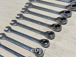 Blue-Point Tools 10pc Metric 8mm-19mm Reversible Ratcheting Wrench Set, 12 Point