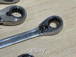 Blue-Point Tools 11pc SAE 5/16 to 1 Reversible Ratcheting Wrench Set, 12 Point