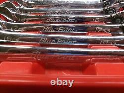 Blue Point Tools 12-Piece Metric Reversible Ratcheting Wrench Set 8-19 MM