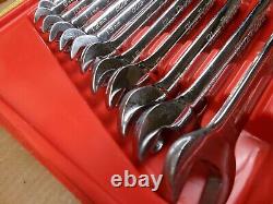 Blue Point Tools 12-Piece Metric Reversible Ratcheting Wrench Set 8-19 MM
