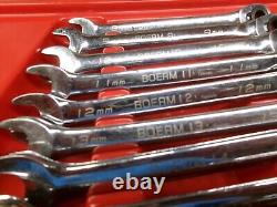 Blue Point Tools 12-Piece Metric Reversible Ratcheting Wrench Set 8-19 MM