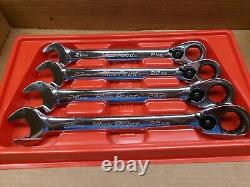 Blue Point Tools 4-Piece Metric Reversible Ratcheting Wrench Set 21-25 MM