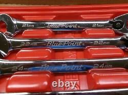 Blue Point Tools 4-Piece Metric Reversible Ratcheting Wrench Set 21-25 MM
