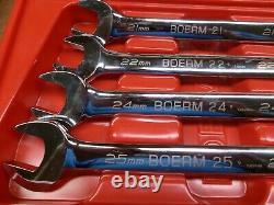 Blue Point Tools 4-Piece Metric Reversible Ratcheting Wrench Set 21-25 MM