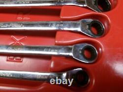 Blue Point Tools 6-Piece Double Box Rervisible Ratcheting Wrench Set 8-19 MM