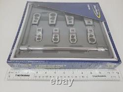Blue Point Tools NEW BFCR708A 9 Piece 3/8 Dr 12-PT SAE Ratcheting Crowfoot Set