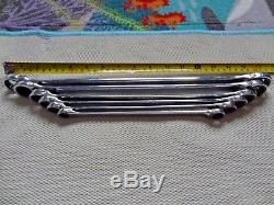 Blue Point by Snap On double head ratchet spanners extra long full set